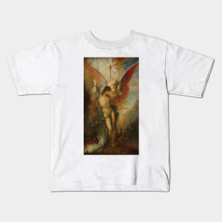 Saint Sebastian And The Angel by Gustave Moreau Kids T-Shirt